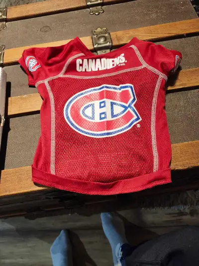 Montreal Canadiens small dog jersey, View more