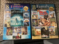 Family film DVD collection boxed sets $3.00