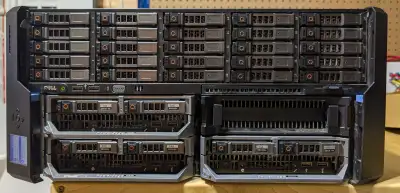 DELL VRTX - RACKMOUNT BLADE SERVERS AND ENCLOSURE., View more