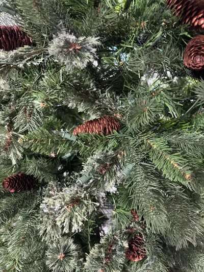 Christmas Tree 7.5 ft Clear Lights, View more