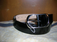 Banana Republic  Belt Brand New Patent Leather Made In Italy