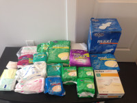 351 Maxi pads Liners Tampon underwear overnight with wings