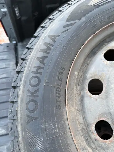 Used 2 for months Yokohama Ice gaurd winter tires 205/55/R16 Came off a Chevy Traverse wife got a ne...