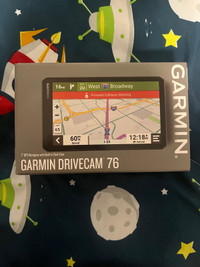 Garmin 76 gps with dash cam 