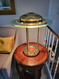 1980's Saturn UFO Table Lamp