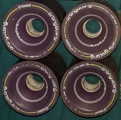 40$OBO 83a 70mm Orangatang 4President Wheels, View more