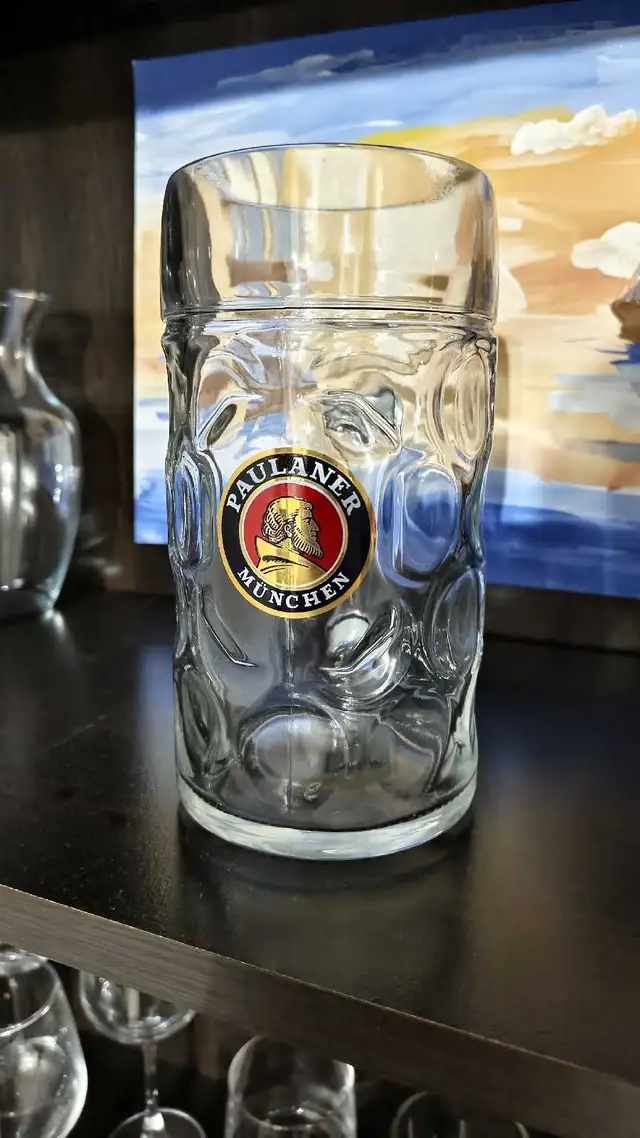 1L Paulaner  München Oktoberfest Beer Glass Stein!  in Arts & Collectibles in City of Halifax - Image 3