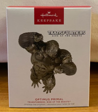 Hallmark Keepsake Transformers Rise of the Beasts Optimus Primal