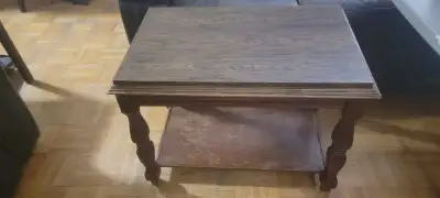 old end table coffee table kinda thing , View more