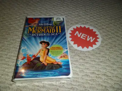 For sale is a The Little Mermaid II 2 Return to the Sea VHS Walt Disney SEALED Clamshell NEW! Pick-u...