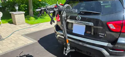 Swagman hitch-mount bike rack, View more