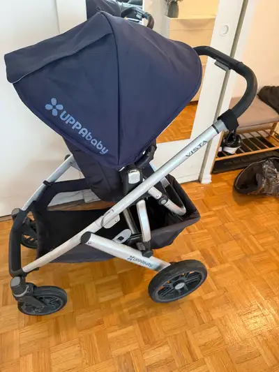 Uppababy Stroller-  bassinet included, View more