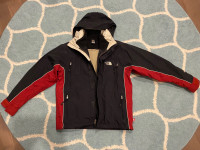 North Face Hyvent jacket women XS w/ Lowe Alpine fleece insert