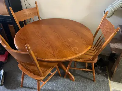 oak table set, View more