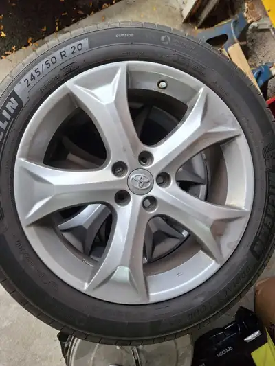 Came off from my 2015 toyota venza. Will fit all years earlier than 2022 Tires have less than 20000k...