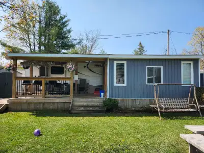 RV with Deck & Add on Room for Sale. Approved by Summerhill. Serious inquiries please private messag...