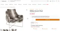 Ashley Furniture Wildau Accent Chair Fur Chair