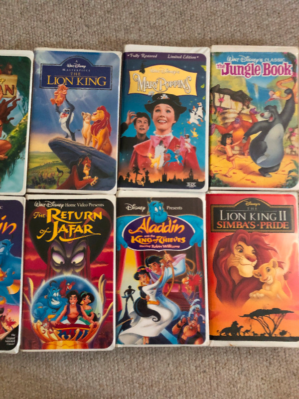 Disney VHS tapes and VHS machine | CDs, DVDs & Blu-ray | Calgary | Kijiji