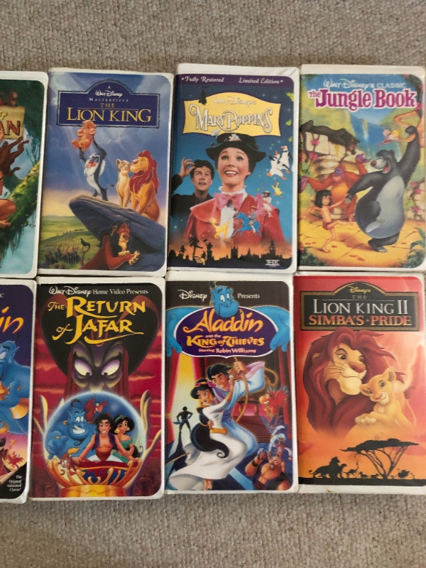 Disney VHS tapes and VHS machine CDs, DVDs & Bluray Calgary Kijiji