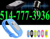 ✔ Voice Recorder Wristband 8GB Digital Bracelet Enregistreuse