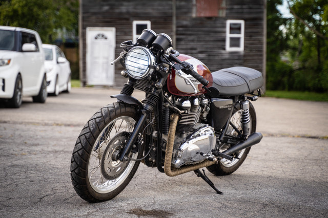 2008 Triumph Bonneville Cafe Racer in Sport Bikes in St. Catharines
