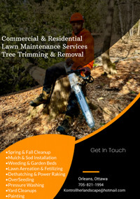 Spring Cleanups/ Lawn mowing & Tree removal