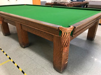 Table de billard snooker usagée used snooker pool table