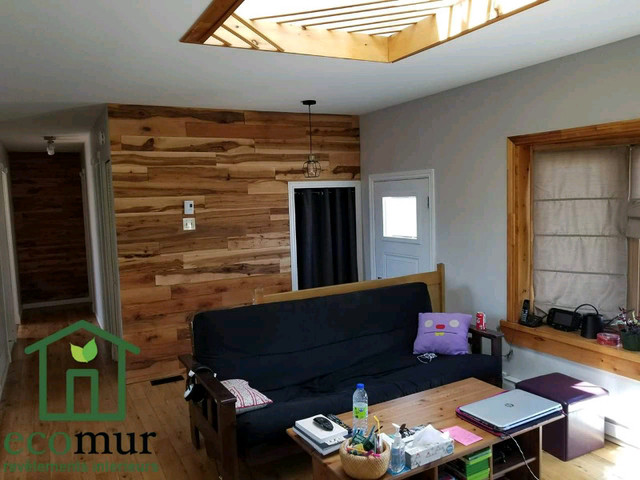 Éco Mur bois de grange avec installation !  dans Décoration intérieure et accessoires  à Laval/Rive Nord - Image 3