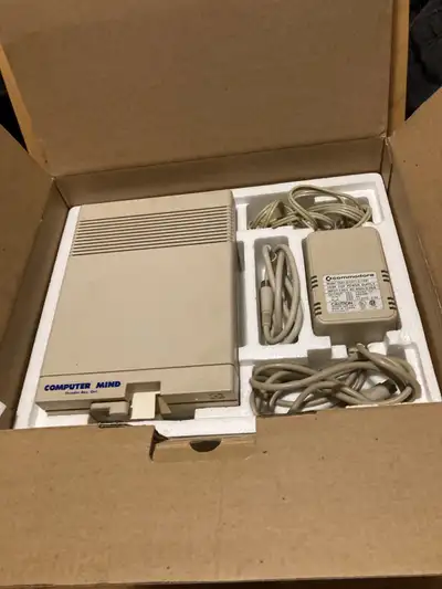 like new Commodore 1541 II Disk drive in original box, View more
