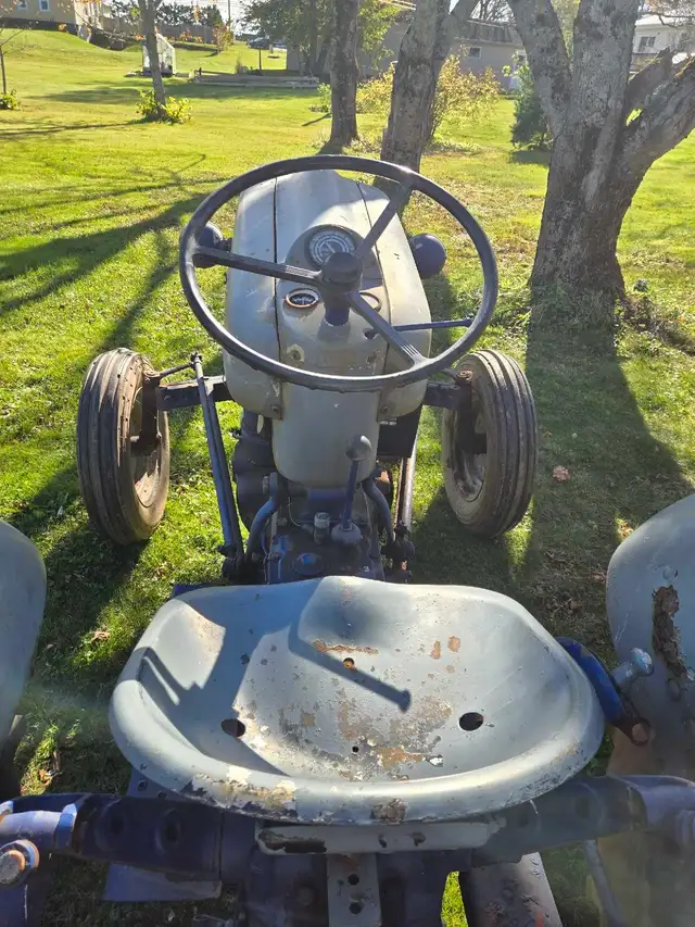 1956 Ford 600 Antique tractor with Roter Tiller | Farming Equipment ...