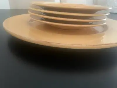 1 Large Cake platter 4 Cake plates Excellent condition