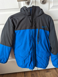 Boys Nike reversible winter jacket size 10/12