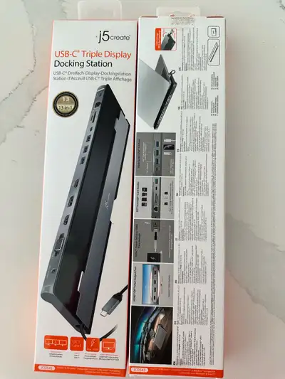 Brand New Docking Station (triple display), View more