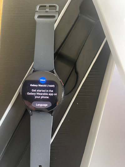 NEW SAMSUNG GALAXY WATCH 5 44 MM BLACK, View more