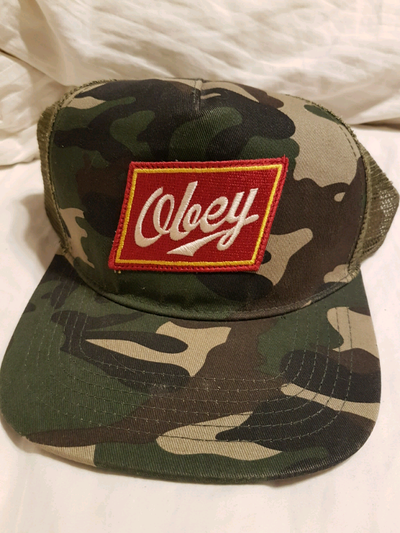 OBEY CAMO HAT., View more