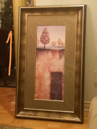 Printed framed art 