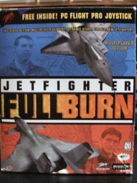 PC Game: Jetfighter: Full Burn (CD-ROM Software). 1998.