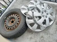 Winter tires and tire decorations, Toyota Sienna