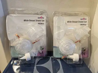 SpeCtra C Wide Breast Shield Set, View more