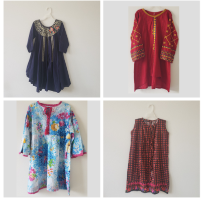 NEW Girls Assorted Kurtas / Tops in Various Sizes, View more