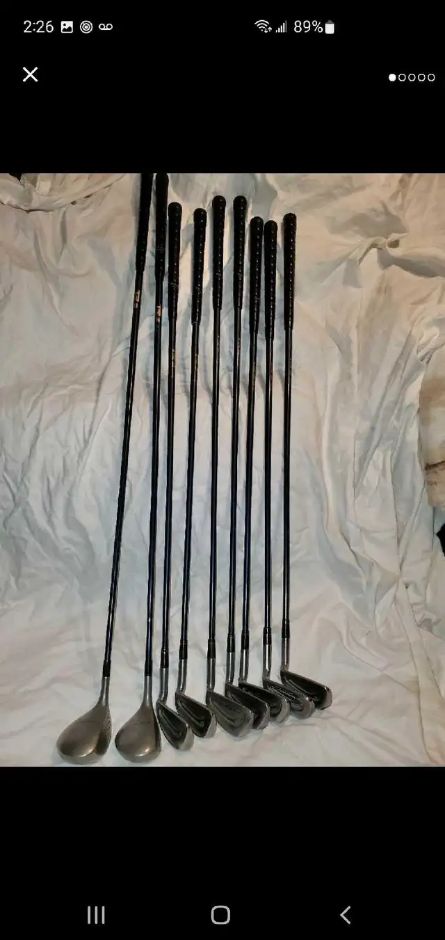 WOMENS RIGHT HANDED DIAWA TR2 LADY GOLF CLUBS in Golf in Barrie - Image 2