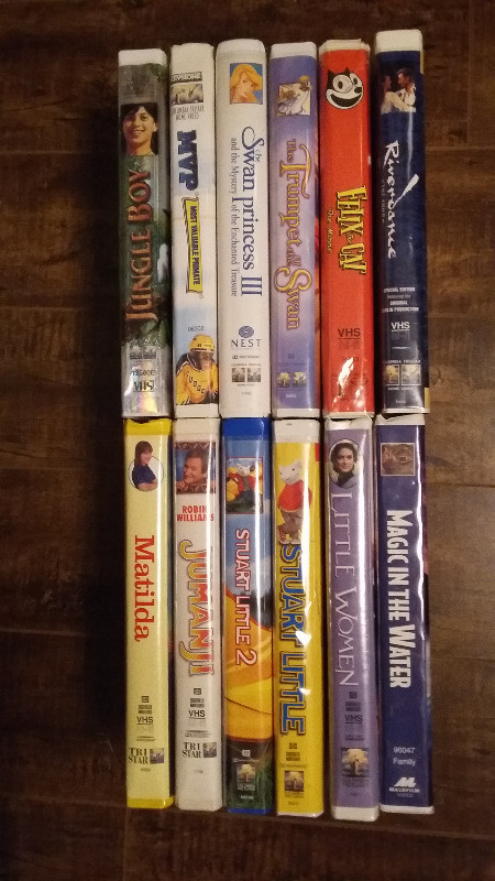 Huge lot of children's VHS movies (and 5 in french) | CDs, DVDs & Blu ...