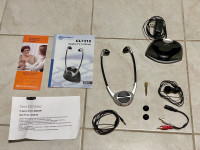 Geemarc CL7310 TV Wireless  Listening System Hearing Aid Audio 