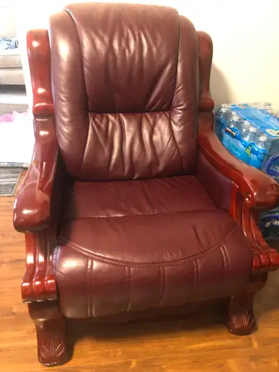 Three Piece Used Sofa Set, View more