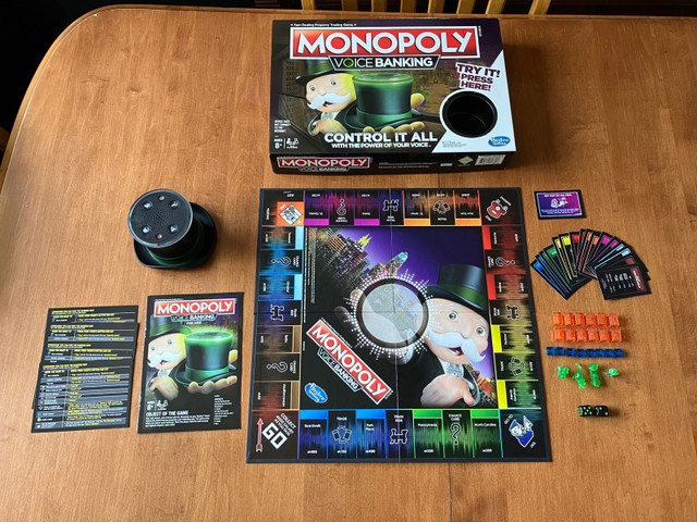 Monopoly Voice Banking Edition, Complete dans Jouets et jeux  à Ville de Montréal