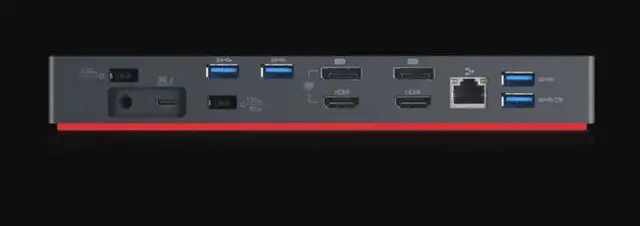 Lenovo Thinkpad 40AN thunderbolt 3 docking station in Laptop Accessories in Markham / York Region - Image 3