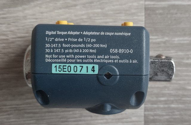 Mastercraft Digital Torque Adaptor in Power Tools in Kelowna - Image 3