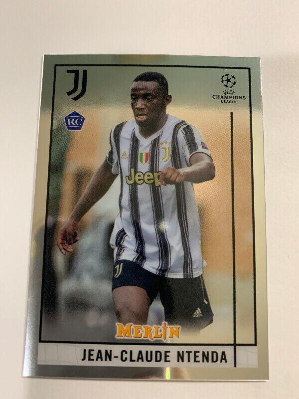 JEAN-CLAUDE NTENDA RC. Juventus #5 2020-21 Topps Merlin Chrome in Arts & Collectibles in Longueuil / South Shore