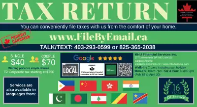 Tax Return Filing, View more