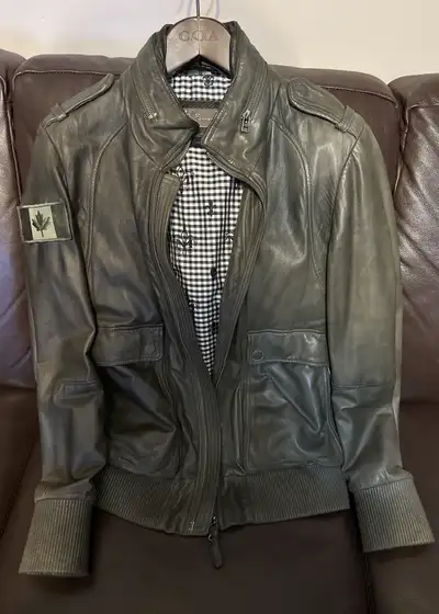 Mackage Men's Lambskin Leather Jacket -Size 40, View more